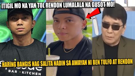 KAPATID NI RENDON LABADOR NAG SALITA NADIN SA ISSUE NILA NI BEN TULFO