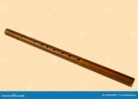 Bamboo Pan Flute Clipart Cartoon Style Simple Cute Wooden Panpipes