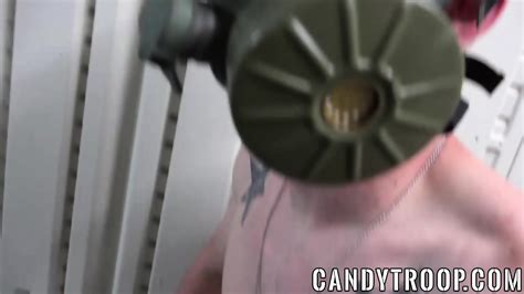 Muscle Military Jocks Ass Drilled After Glory Hole Handjob