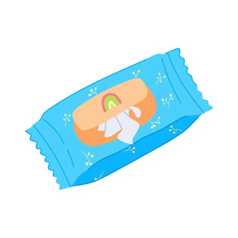 Cleaner Water Wipes Cartoon Vector Illustration 23247217 Vector Art At