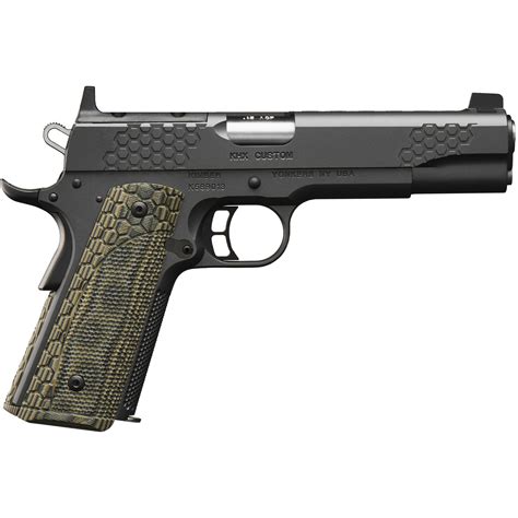 Kimber Khx Custom 1911 5 45 Acp 8rd Optics Ready Black