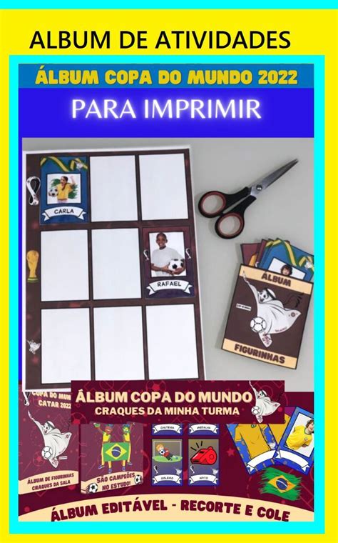 Lbum Copa Do Mundo Craques Da Minha Turma Kit S Escola Copa Do