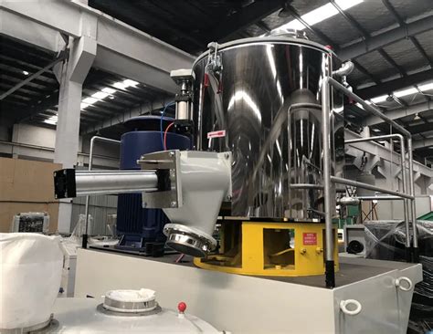 High Speed Plastic Mixing Unit Hot Cooling Pvc Mixer Acc Machine