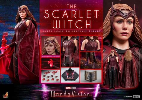 Hot Toys TMS WandaVision The Scarlet Witch Hobbies Toys Toys