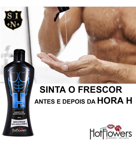 Sabonete Intimo H Ice Higiene Masculina Ml Hot Flowers MercadoLivre