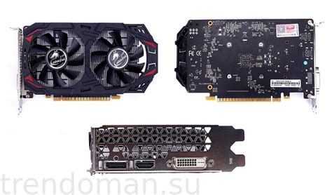 Видеокарта - Colorful GTX 1050 Ti, 4 Гб, 128 бит, GDDR5