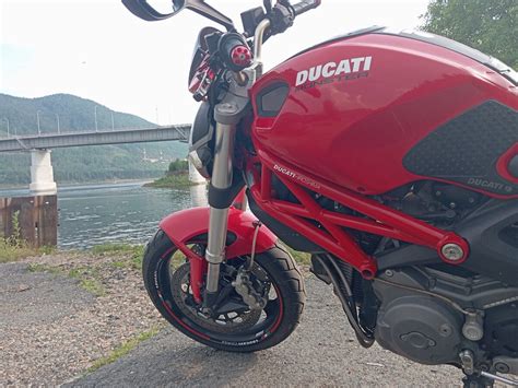Купить б у Ducati Monster инжектор передач в Красноярске красный naked bike года по