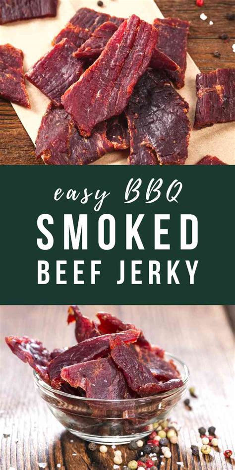 How To Smoke Beef Jerky Recipe