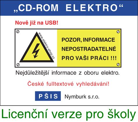 P Is Nymburk S R O Cd Rom Elektro Verze Na Usb Koly