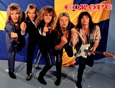 A Europe Band Joey Tempest 80s Bands European Countries Metal