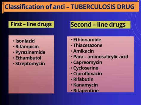 anti tuberculosis drug pharmacology pptx