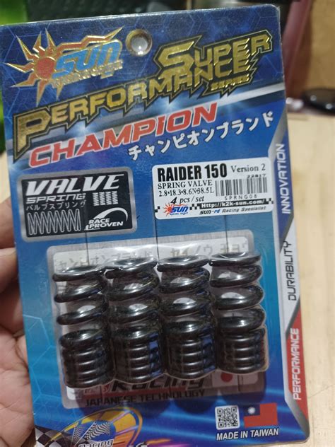 Raider 150 Raider 150 Fi Valve Spring Sun Racing Version 2 Lazada Ph