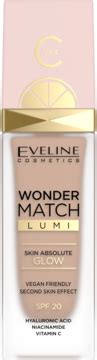 Eveline Cosmetics Wonder Match Lumi Podk Ad Do Twarzy Roz Wietlaj Cy Nr Nude Warm Ml