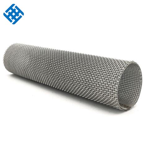 China 5 Micron Stainless Steel Sieve Mesh Screen Tube For Liquid Filtering China Filter Mesh