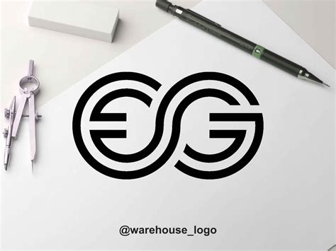 eg logo design by warehouse_logo on Dribbble