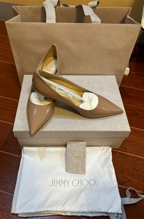 Jimmy Choo Nude Pumps Luxury Sneakers Footwear On Carousell