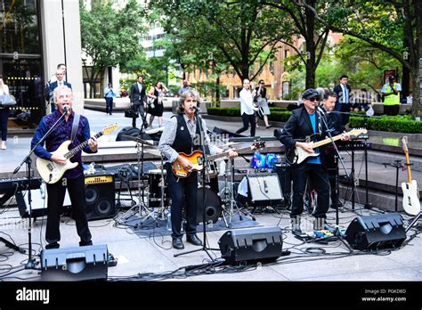 Band On Outdoor Stage