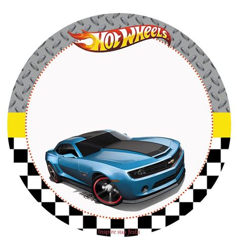 Hot Wheels Kit digital gratuito Inspire sua Festa Aniversário hot wheels Festa hot