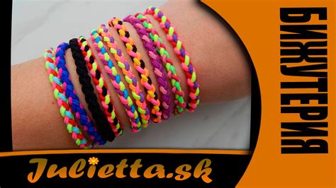 Разноцветные резинки для волос или Браслет на руку (Aliexpress) - YouTube
