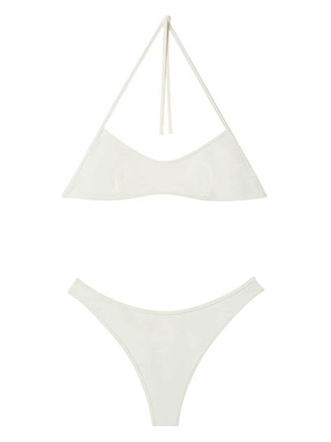 Sunnei Reversible Bikini Set White Editorialist