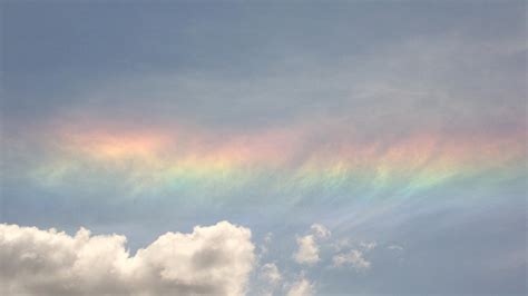 1080x2340px Free Download Hd Wallpaper Rainbow Prism Cloud Sky