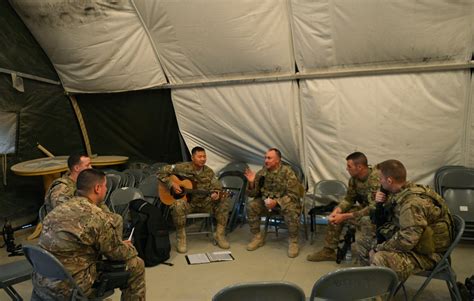 Traveling Chaplain Team Raises Morale Of Security Forces Airmen Air