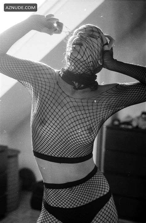 Kit Rysha Rysha In A See Through Fishnet Lingerie In A Photoshoot By Gioacchino Dell Erba Aznude