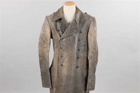 Ratisbons Wehrmacht Officers Leather Coat Discover Genuine