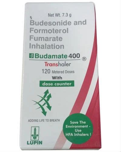 Budesonide Formoterol Fumarate Inhalation 400mcg At Rs 439 Asthma