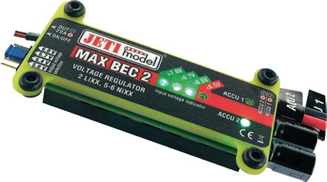 JETI MAX BEC 2 5 5 8 4V 12 20 A