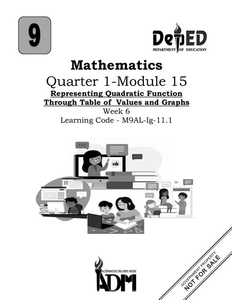 Math Quarter Module Final V S Mathematics Quarter Module