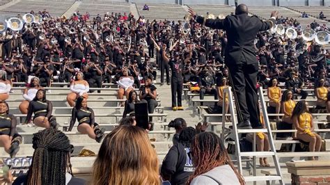 Alabama State University Band 2022 Magic City Classic Zero Quarter