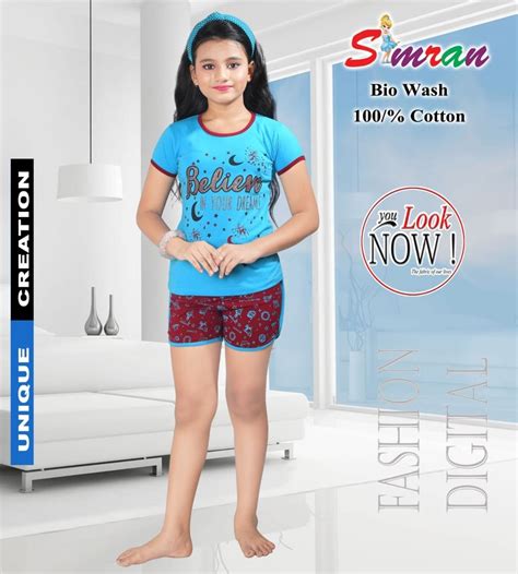 Cotton Sinker Hot Pant Set Size 24 34 At Rs 173 Piece In Kolkata ID 25664489112