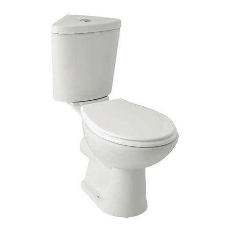 Kartell Kvit G4k Corner Close Coupled Toilet Soft Close Seat