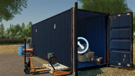 Container Workshop FS22 KingMods