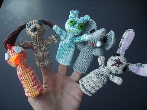 Anja's hæklerier: Finger Puppets