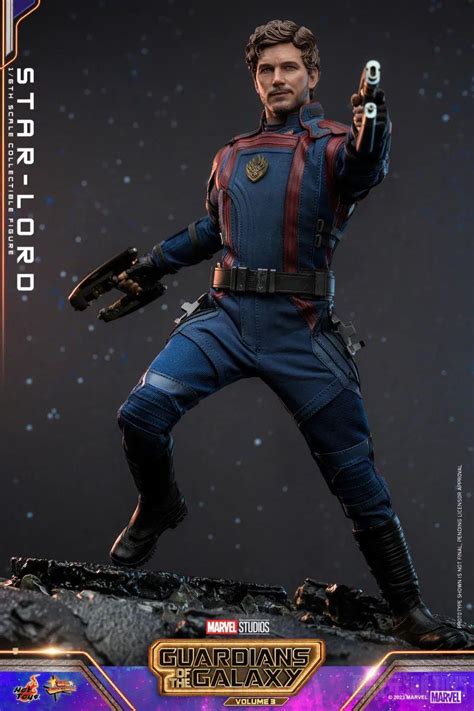 Hot Toys银河护卫队 星爵Star Lord 比例收藏级人偶 散发熟男魅力的出色头雕 酷玩潮CHAO