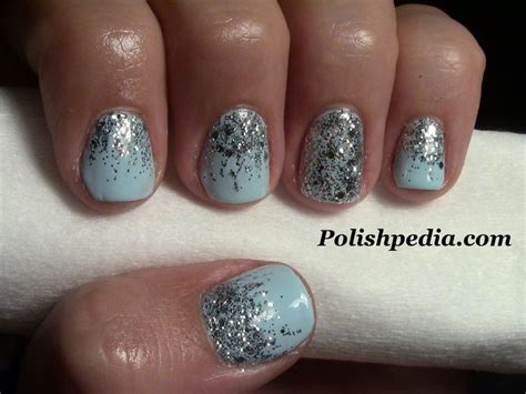 reverse glitter gradient nails ombre manicure pink ombre nails