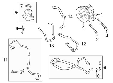 Ford F 150 Power Steering Pump Bl3z3a696a Mid Tenn Ford Truck Sales