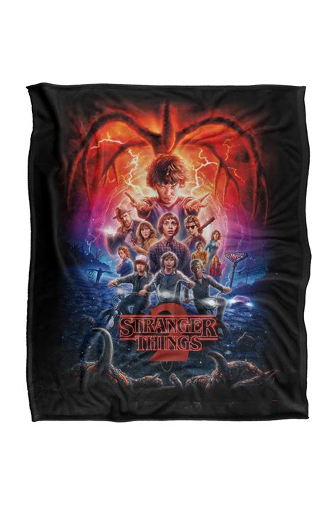 Soft Furnishings | Stranger Things Season 2 Poster Super Soft Throw