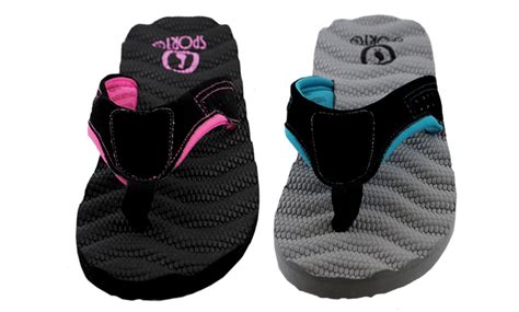 Womens Sport Thong Sandals Groupon Goods