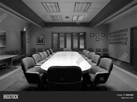 Board Room Black White Image & Photo (Free Trial) | Bigstock