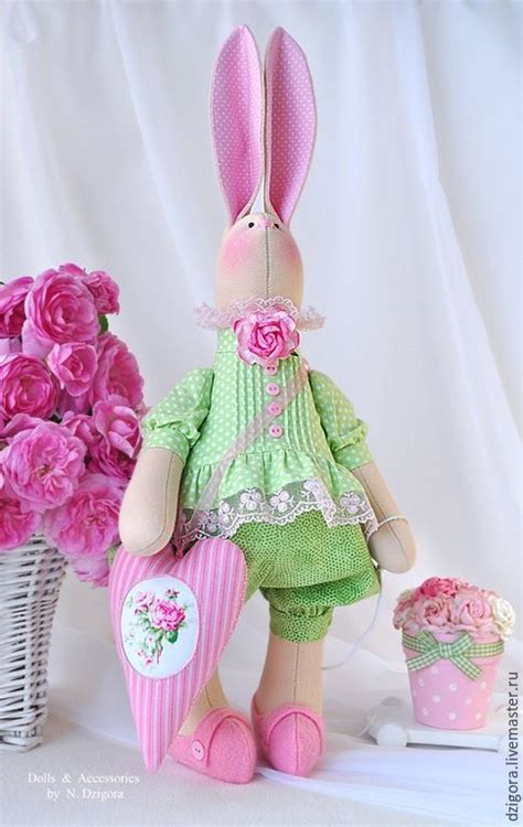 Влюблённая в розы | Poupée chiffon, Image paques, Diy
