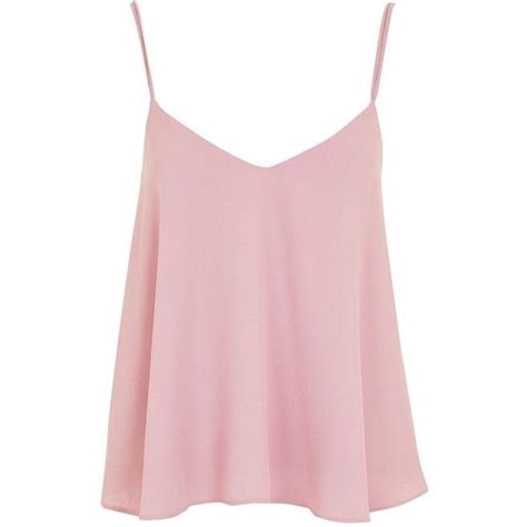 Topshop Rouleau Swing Camisole Top 20 Liked On Polyvore Featuring