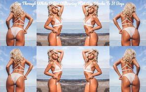 Nevada Caitlyn White See Through Bikini Challenge Nevada Caityn Poole White See Through Bikini