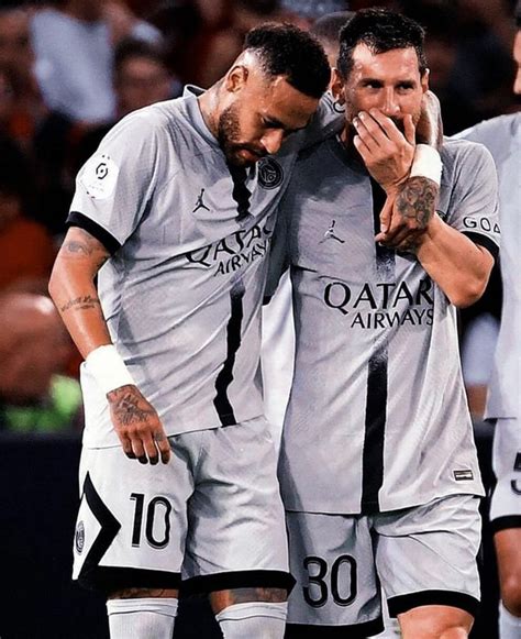 Neymar on Instagram with Lionel Messi: "Idol and friend. 🤟 Thank you ...