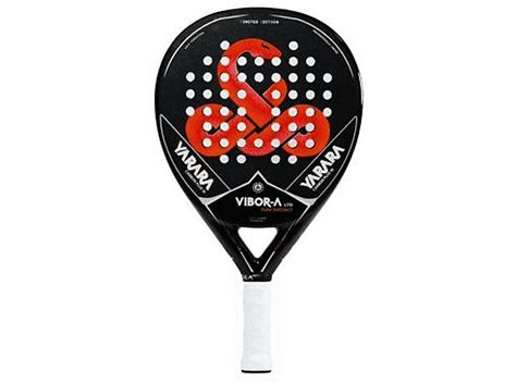 pala de padel vibora yarara carbon   red  negro mediamarkt