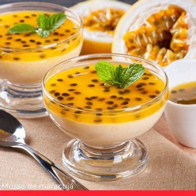 Musse De Maracuj Passion Fruit Mousse Recipe Chef S Pencil