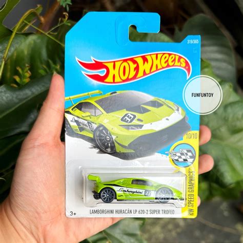 Jual Hotwheels Hot Wheels Lamborghini Huracan LP 620 2 Super Trofeo Shopee Indonesia