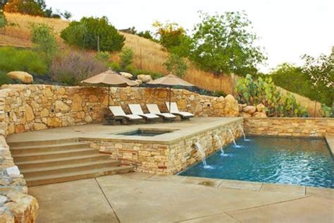 How To Build A Pool What To Do With A Sloped Backyardspp Inground Pool Ideas Pinterest